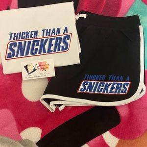 Thicker than a snicker outfit